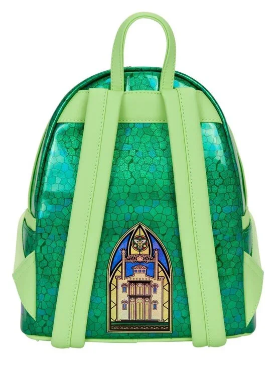 Loungefly Disney Princess Stained Glass Collection Tiana Mini Backpack NWT - Picture 3 of 5